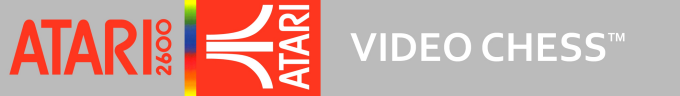 Video Chess logo for Atari 2600